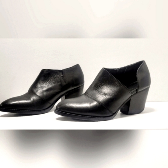 Leather Shellys London Anime Cutout Low Booties 7.5 US - Picture 8 of 11